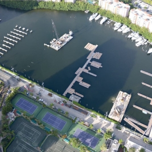 Turnberry Isle Marina and Yacht Club aerial